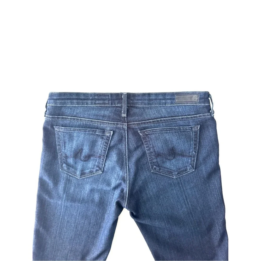 AG Adriano Goldschmied The Stilt Cigarette Leg Jeans 29R Dark Wash Stretch